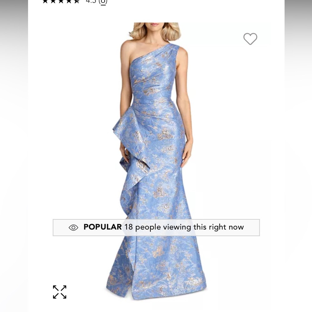 Teri Jon blue gown